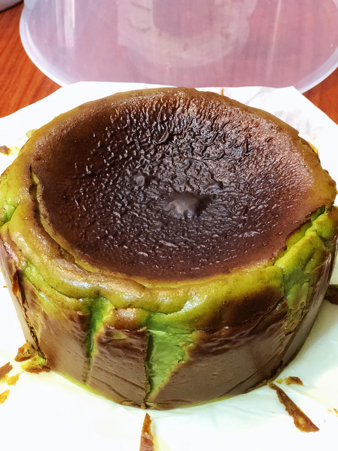 开心果巴斯克芝士蛋糕