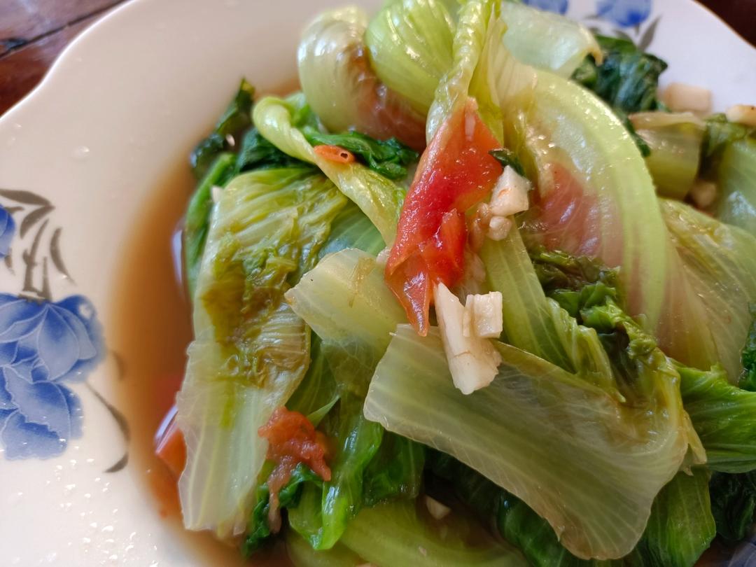 西红柿炒白菜