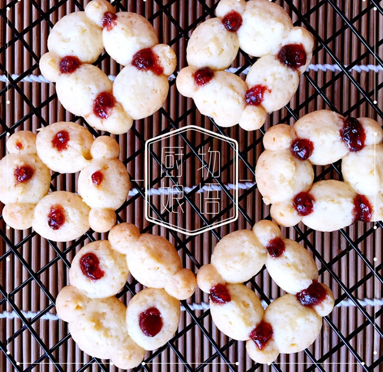 双色曲奇花（曲奇枪制）