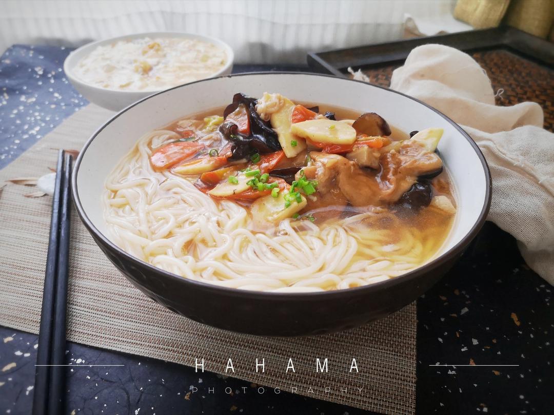 素烧面筋，简易美味罗汉面