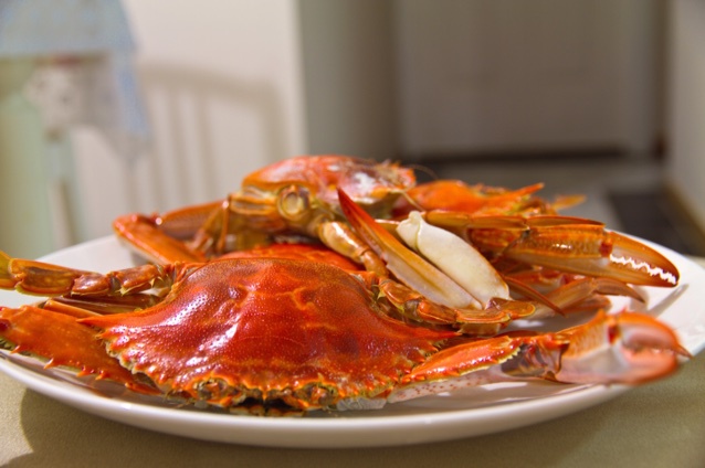 清蒸蓝蟹