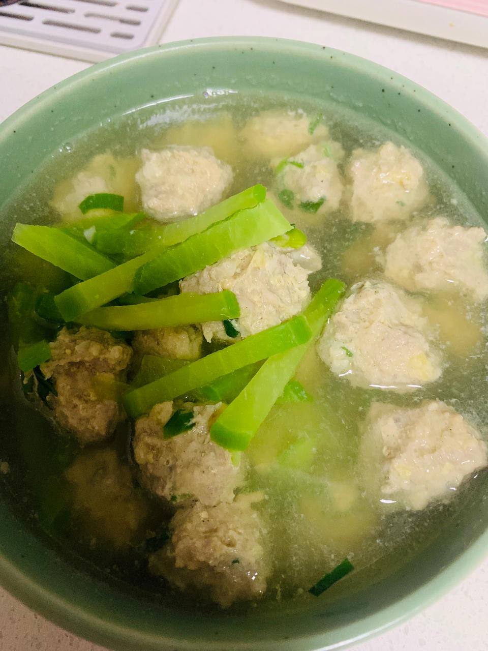 立秋以后必吃的萝卜肉丸子汤🍲