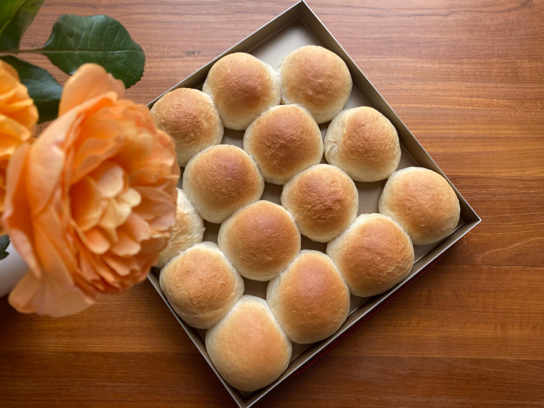 淡奶油小餐包🍞消耗淡奶油无需黄油🎉超暄软