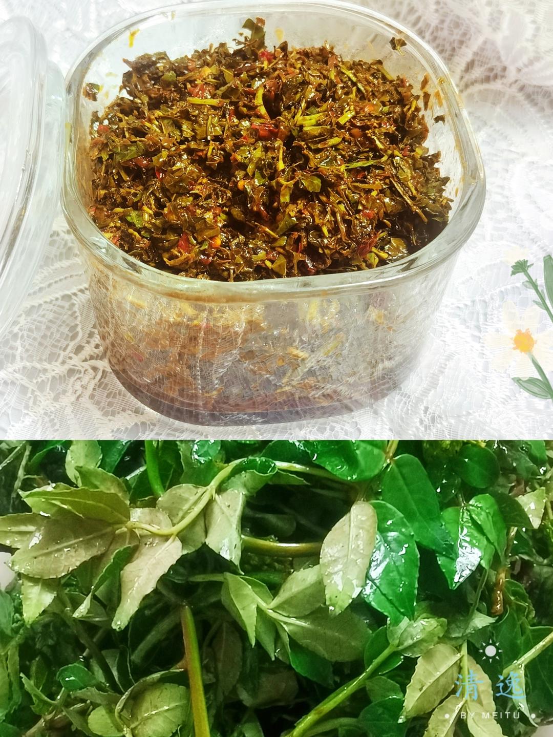 炒花椒叶酱的做法