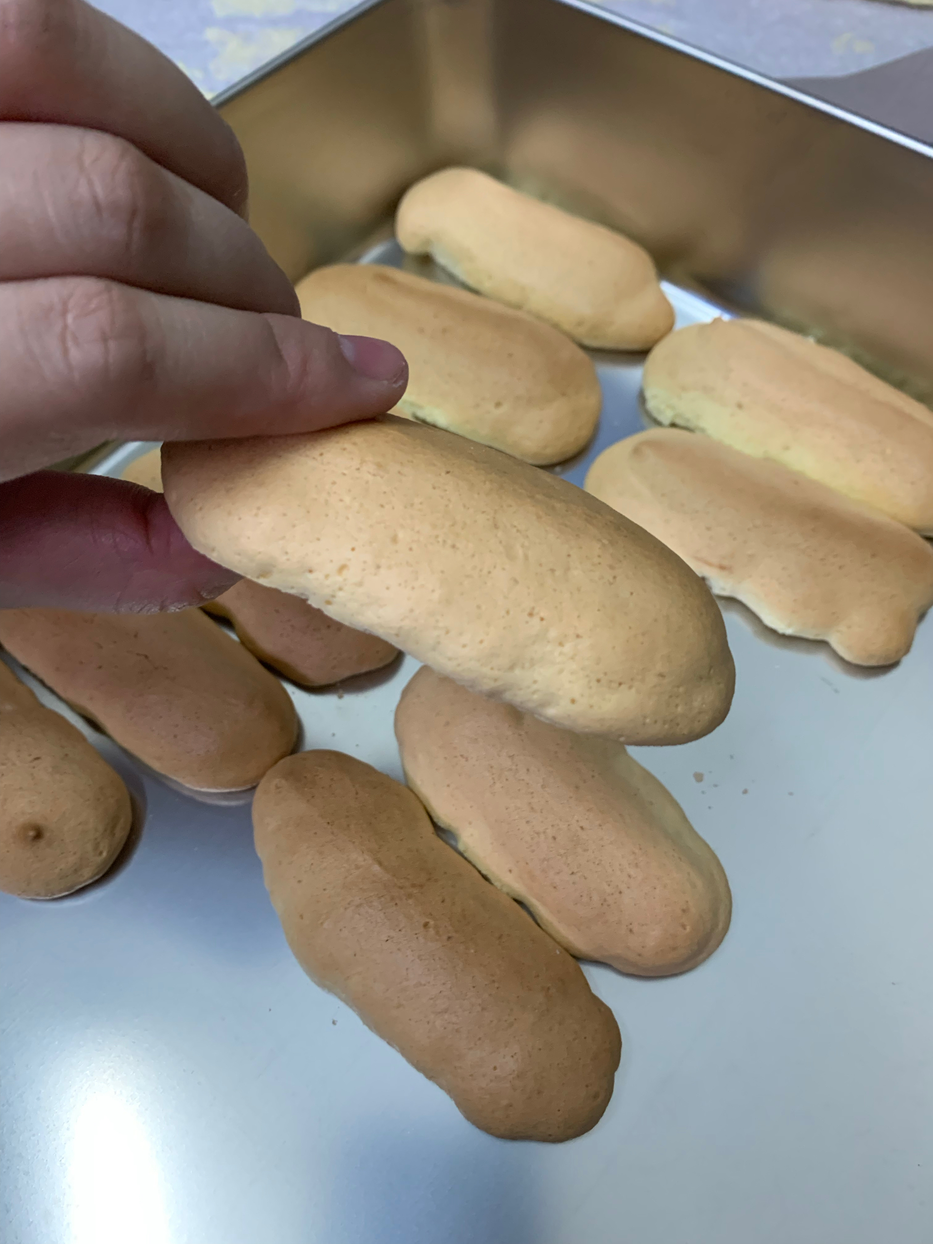 提拉米苏必备～手指饼干（附提拉米苏制作方法）