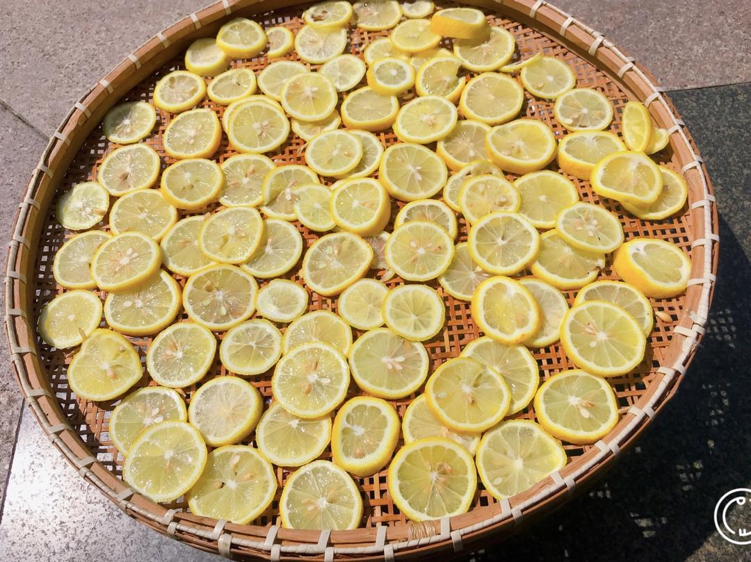 自制柠檬干茶