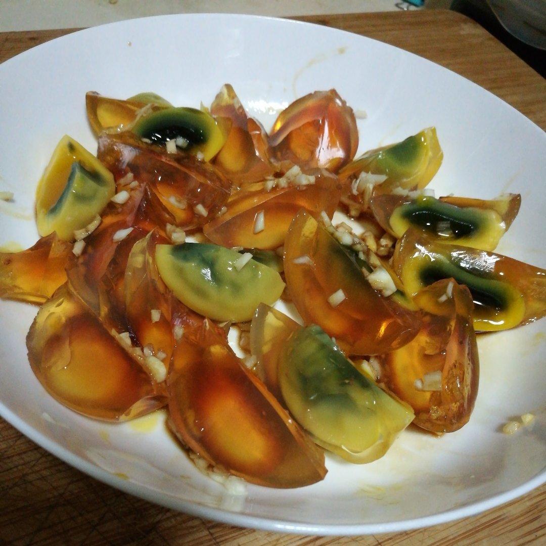 凉拌变蛋（皮蛋）