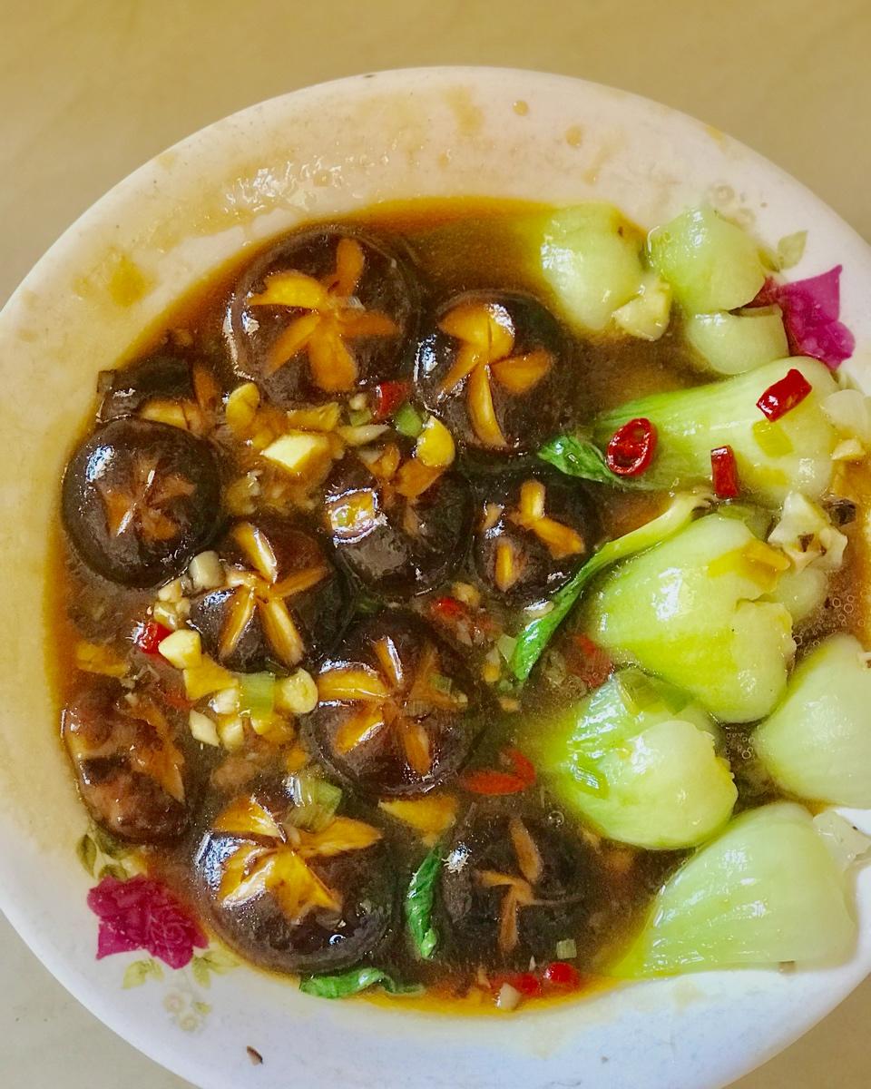 蚝油香菇小油菜