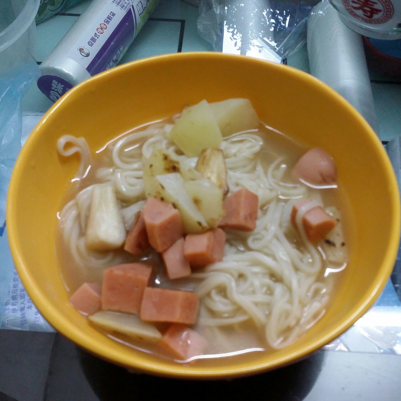 土豆焖面