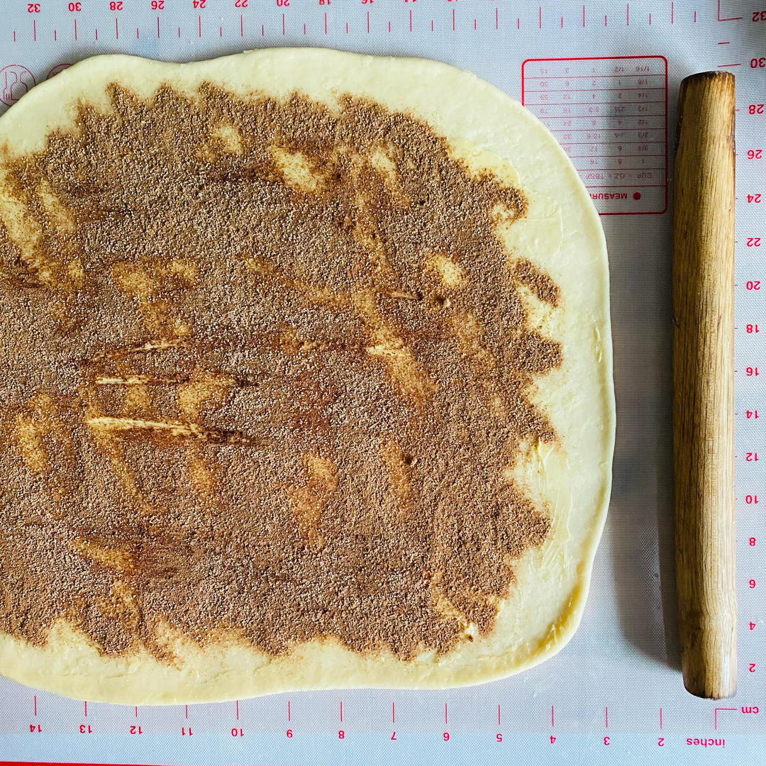 最正宗的美式肉桂卷（不用出膜）