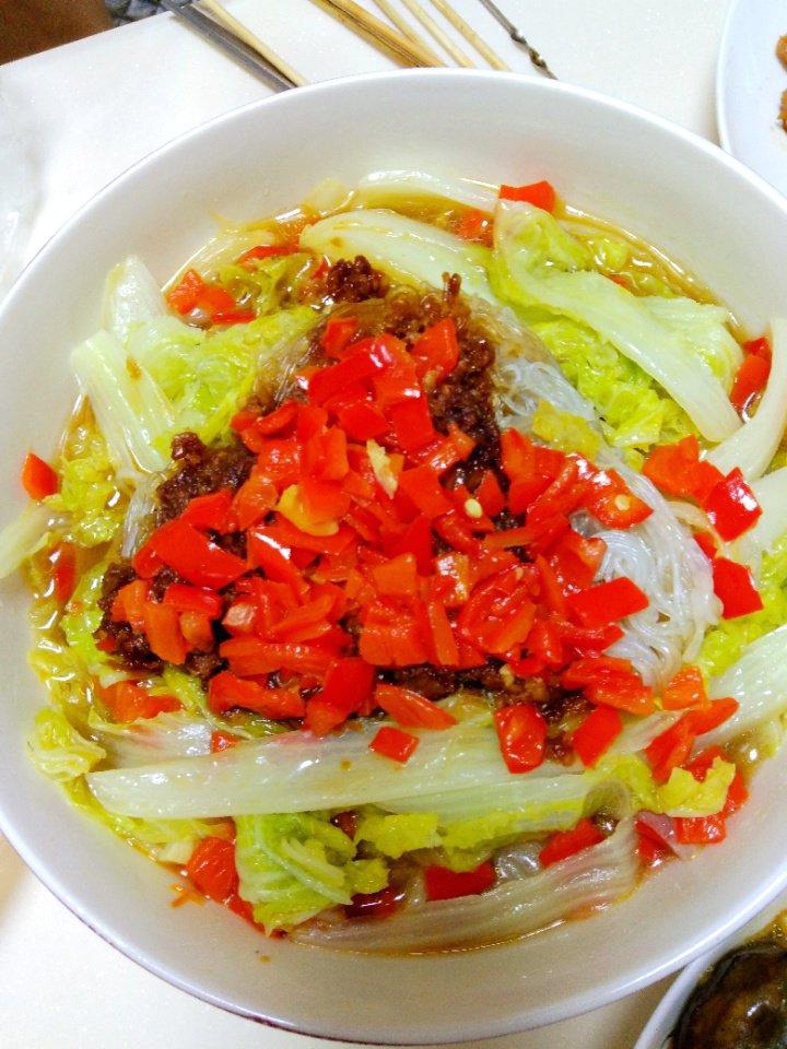 蒜蓉粉丝娃娃菜