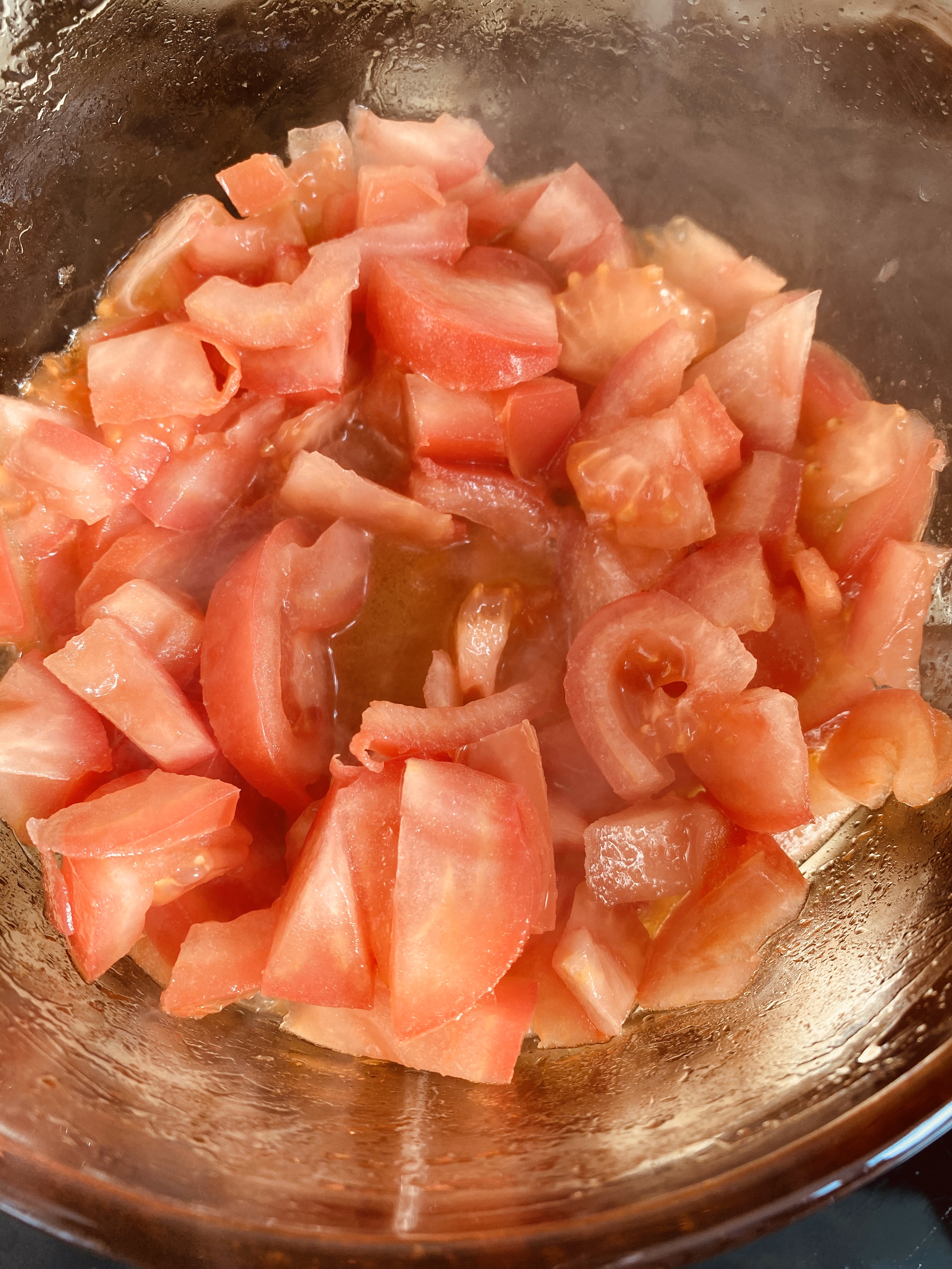 超级懒人食谱——西红柿 金针菇 豆腐的做法 步骤3