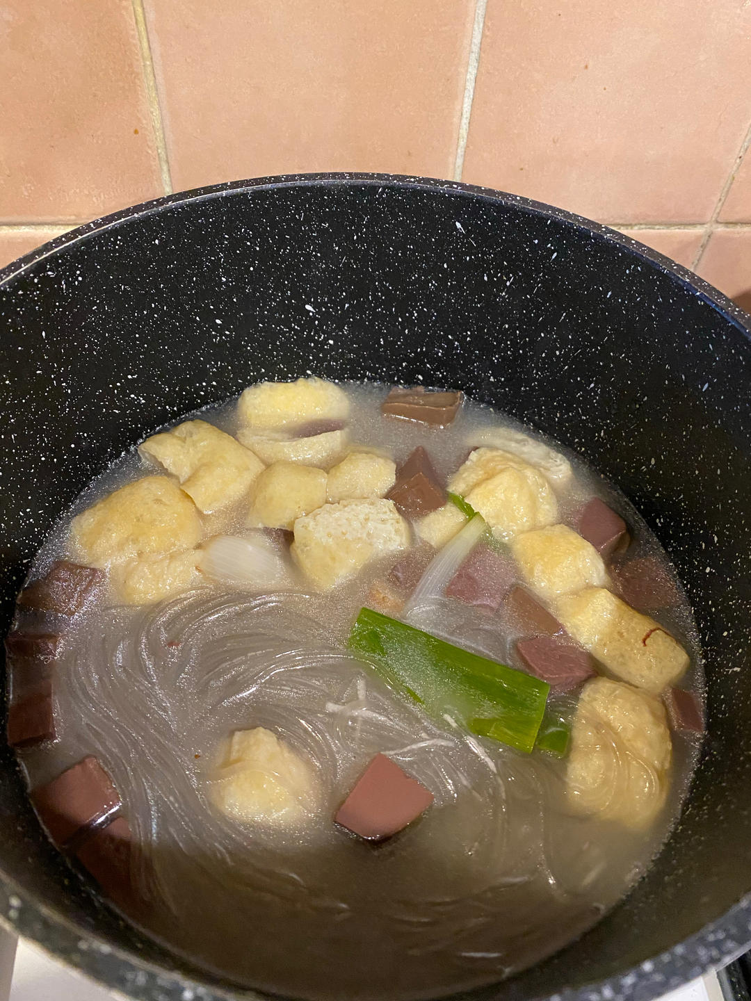 鸭血粉丝汤（简易版）