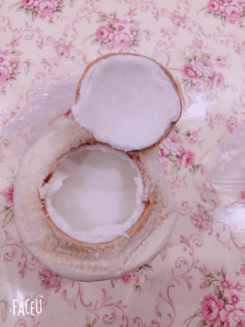 椰奶冻(椰子冻)附开椰子法