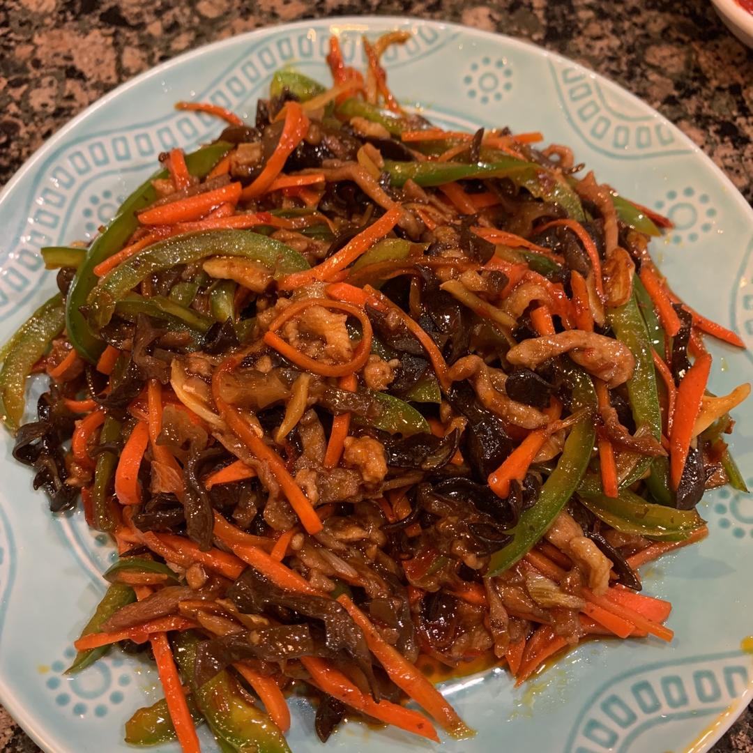 超级下饭鱼香肉丝（不辣版）