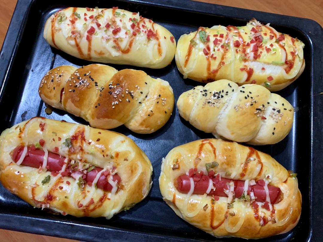 热狗面包