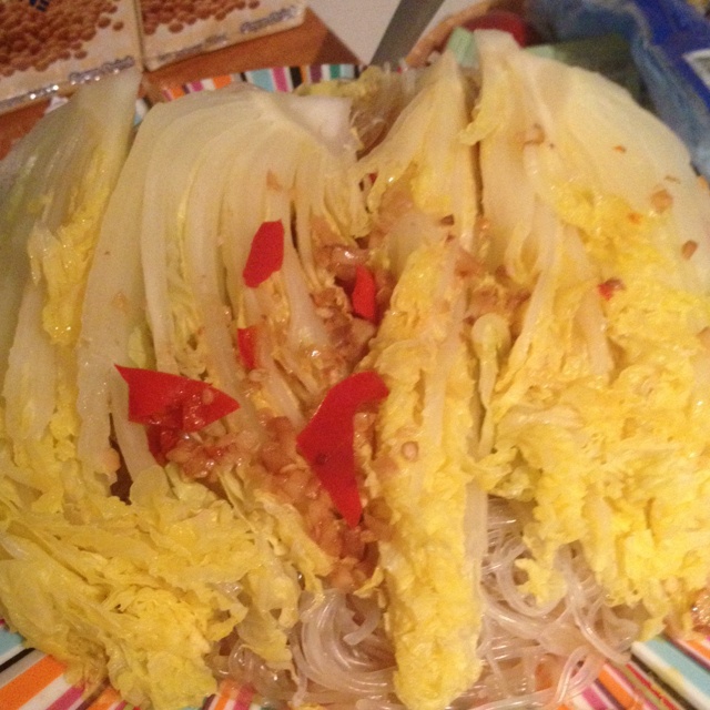蒜蓉粉丝娃娃菜