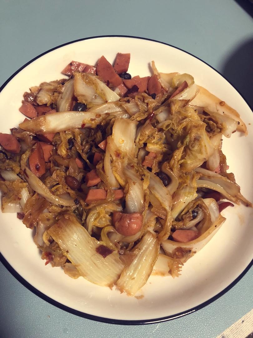 豆豉娃娃菜