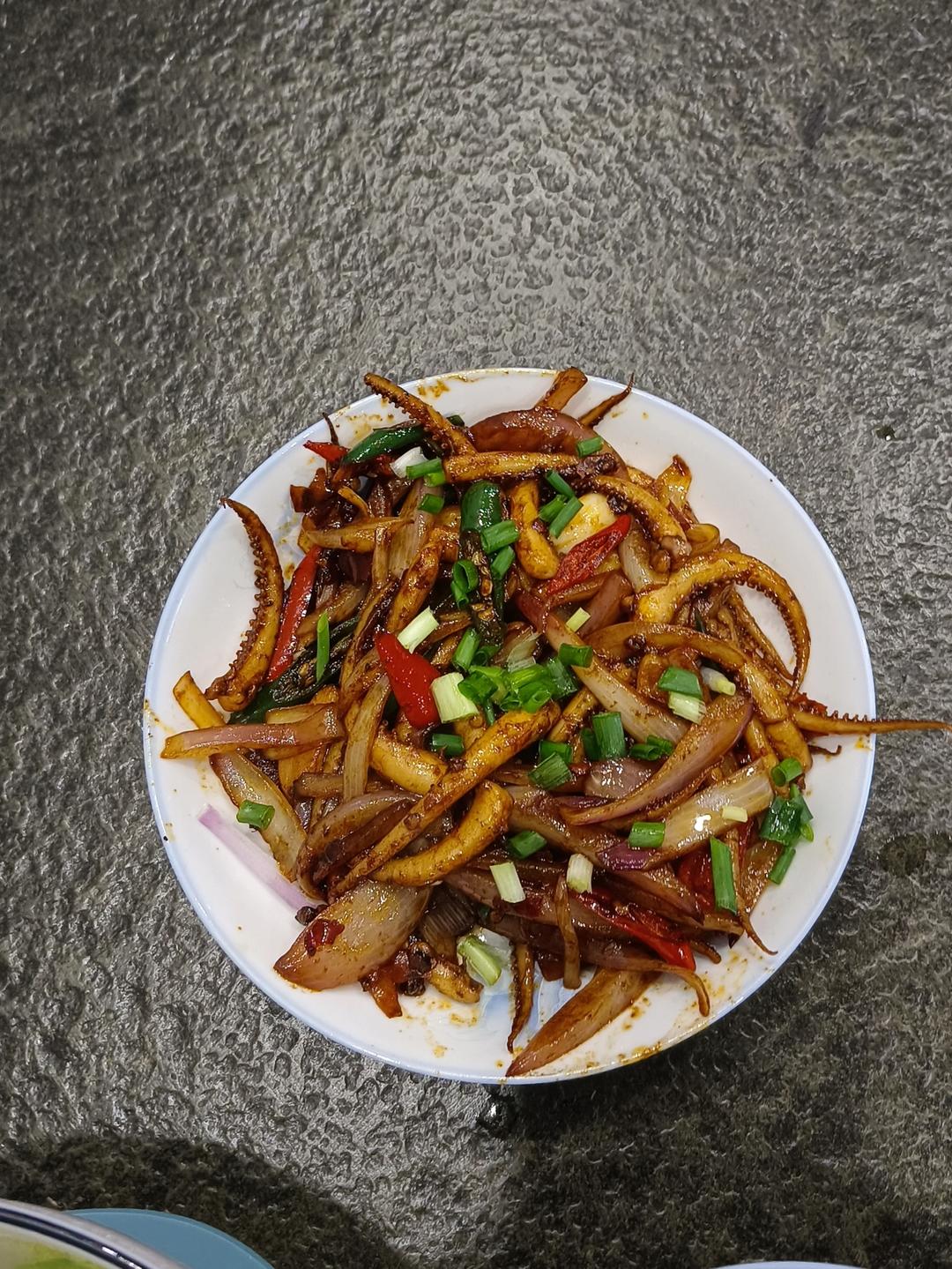 比饭店好吃的爆炒鱿鱼🦑