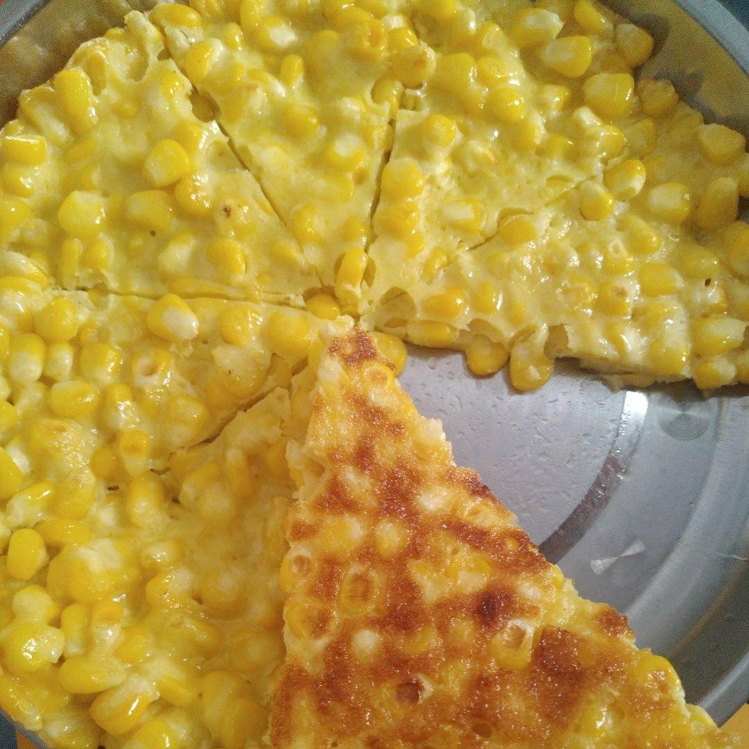 香甜玉米鸡蛋饼
