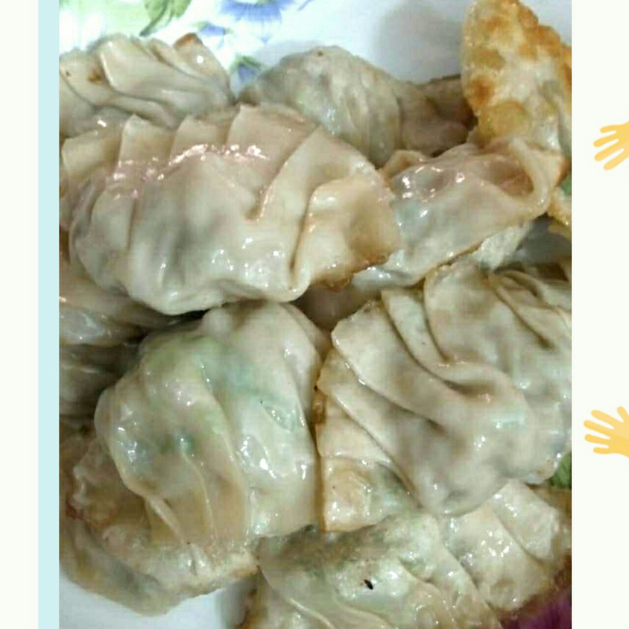 【三鲜水煎饺】