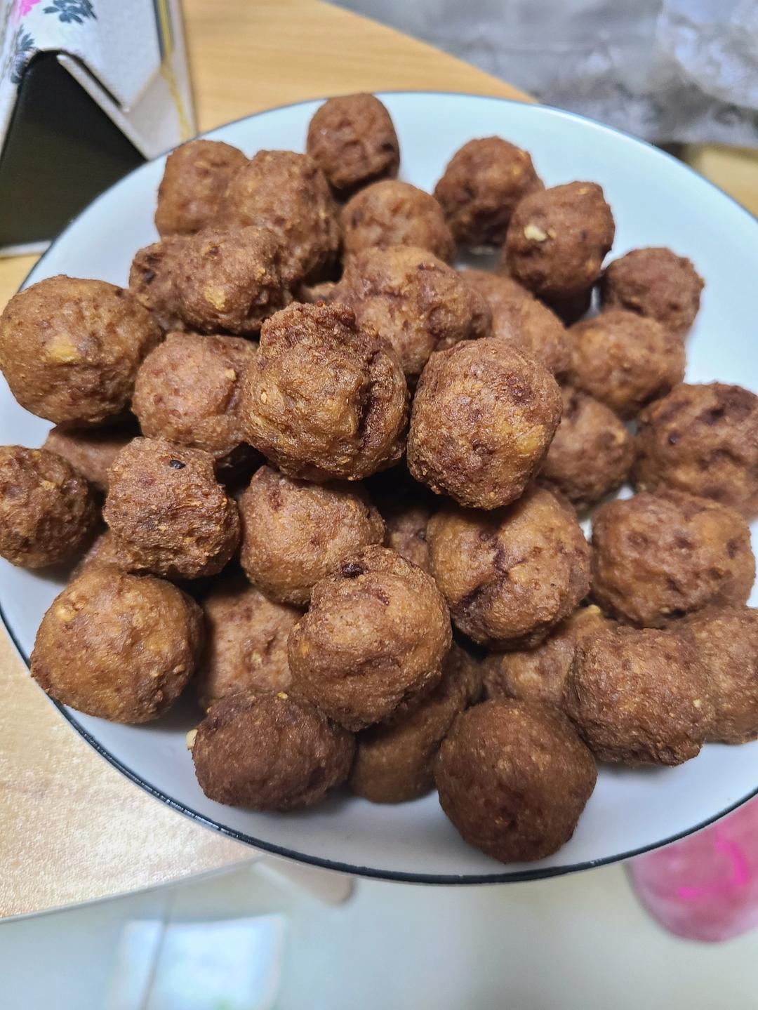 年夜饭～炸丸子(过年必备)