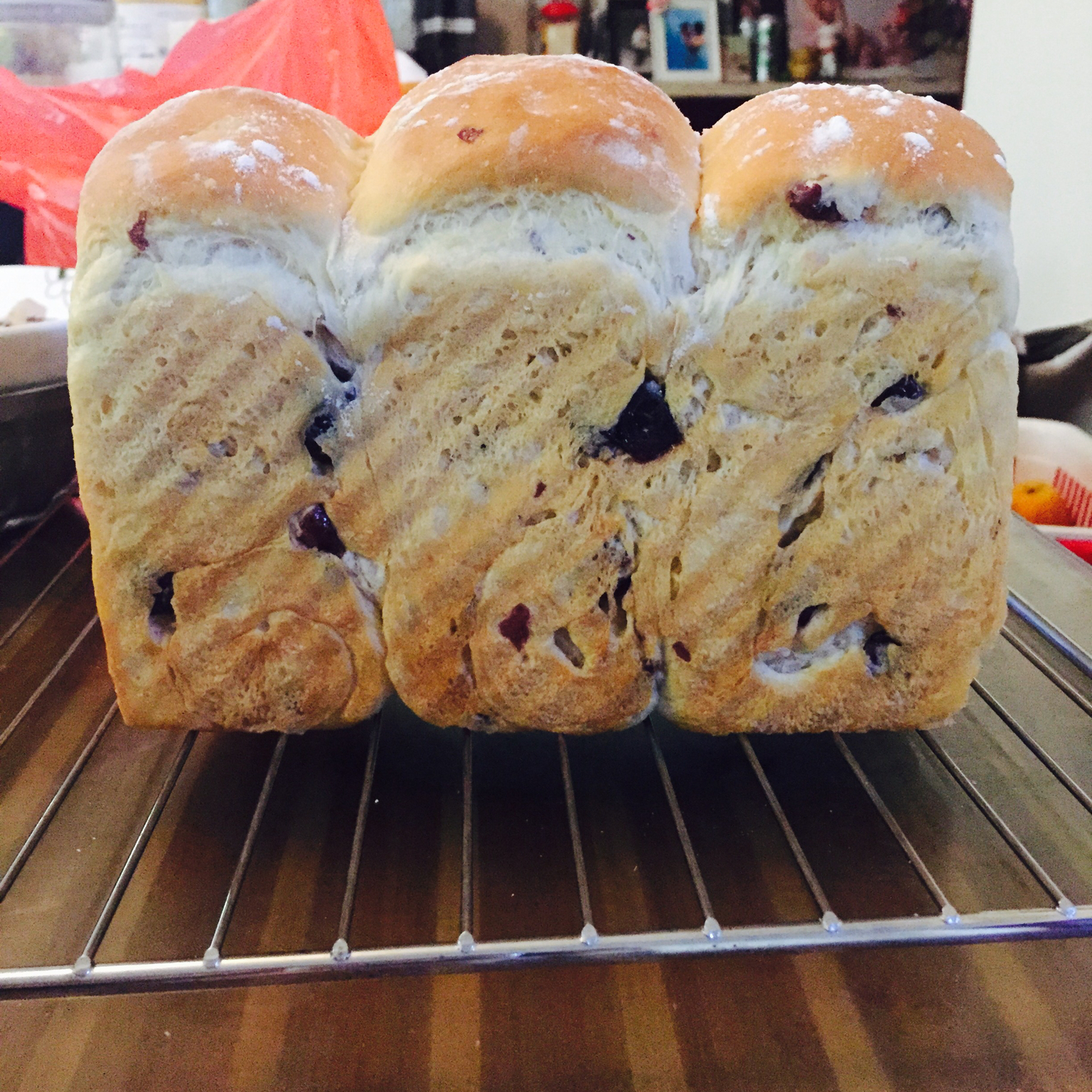 酸奶蔓越梅吐司～冷藏发酵