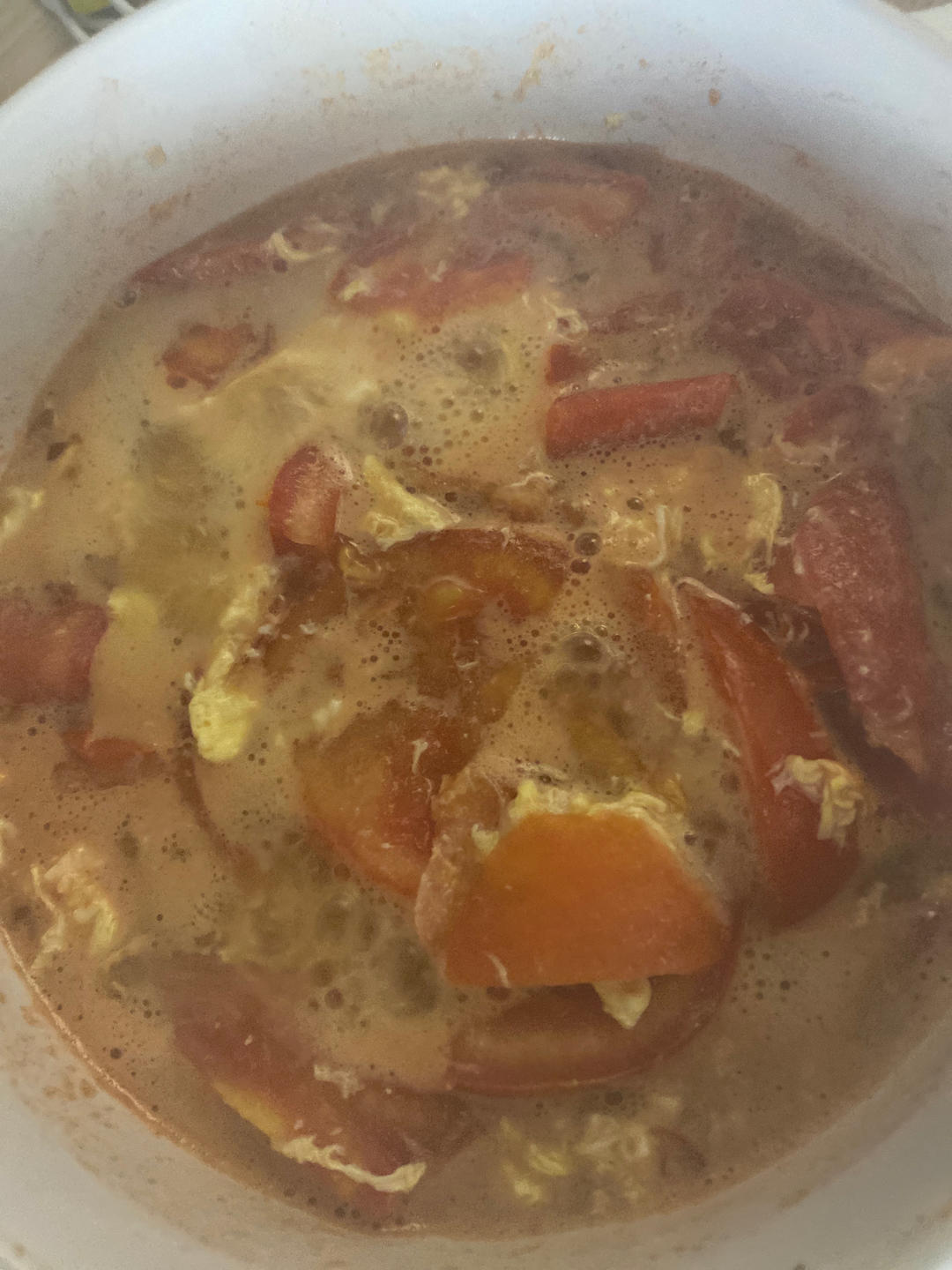 全家最爱西红柿鸡蛋汤面
