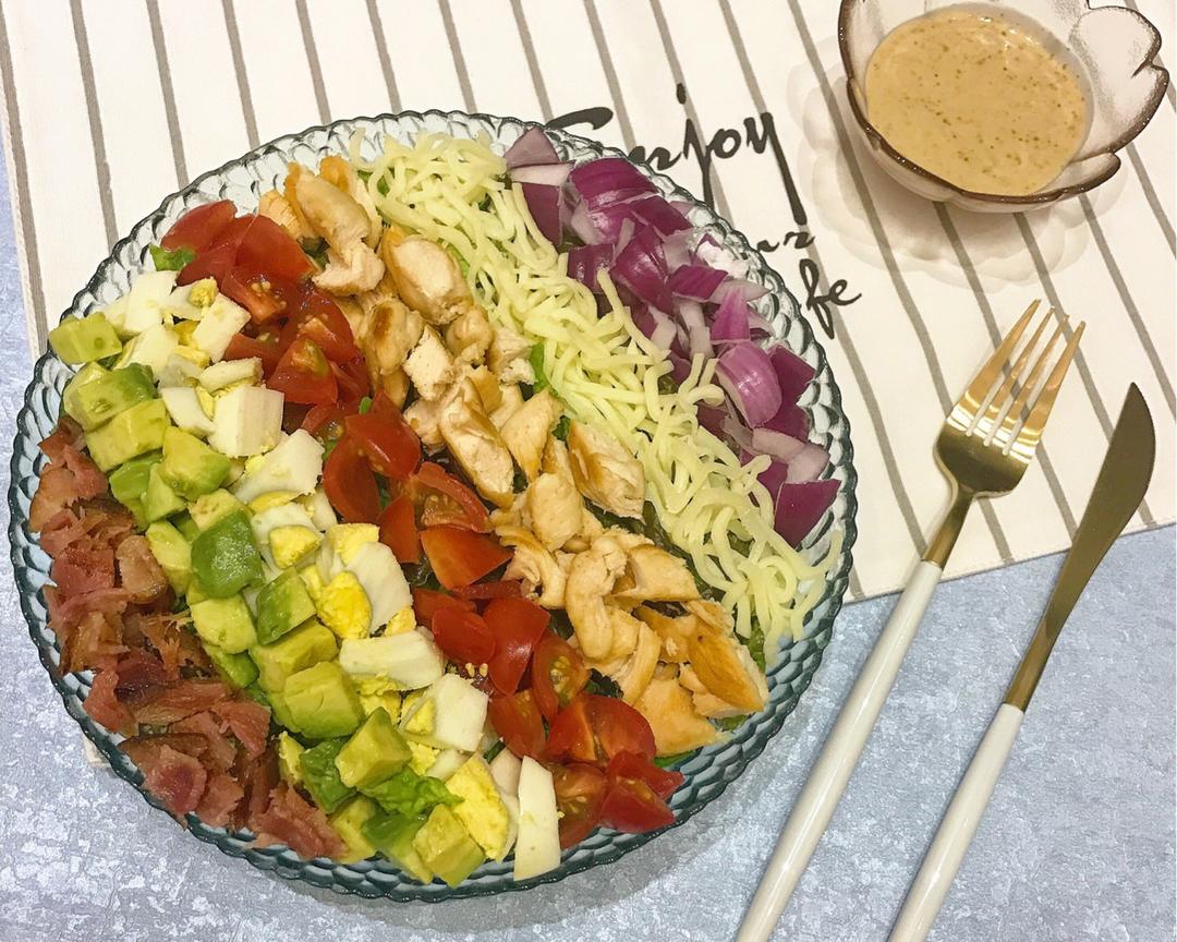 彩虹考伯沙拉---超完整版❤️的做法