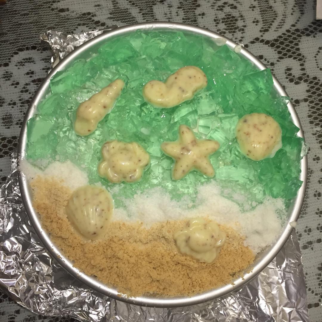 海洋酸奶慕斯蛋糕