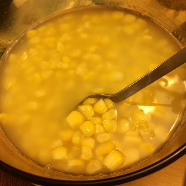 简易玉米糖水