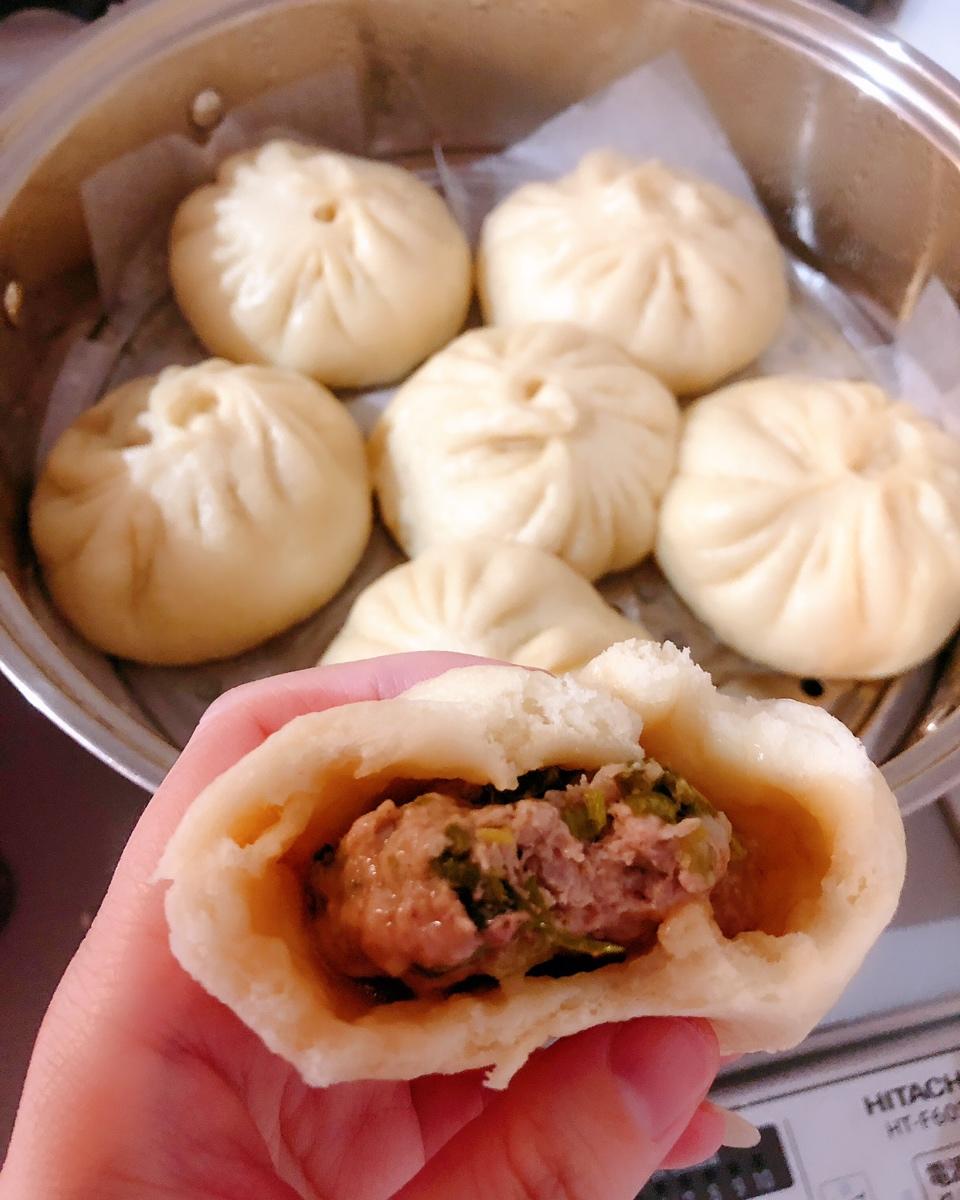 肉包子,杠杠的