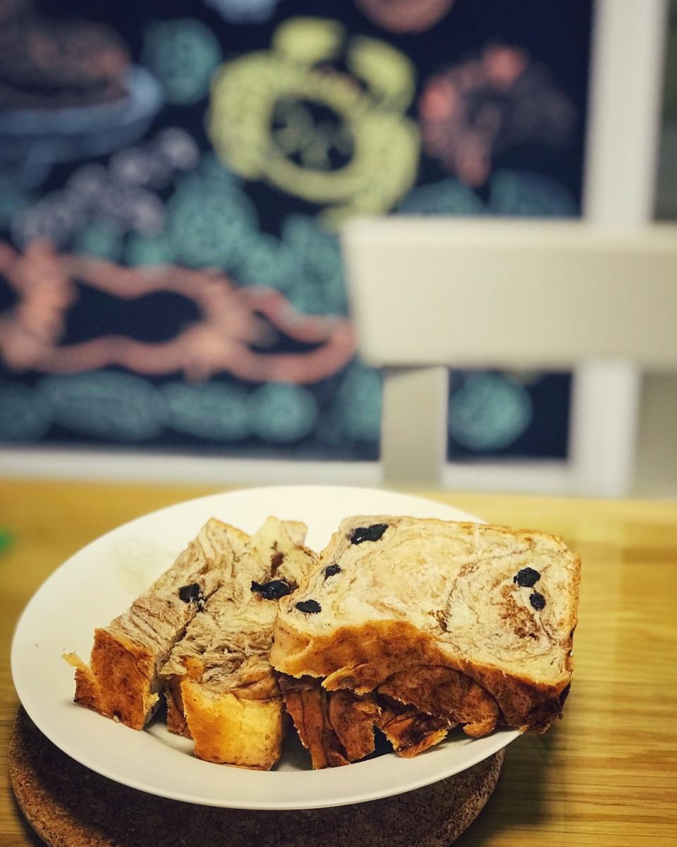 大理石红豆沙吐司