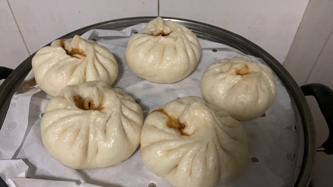 素馅包子(大头菜粉条)