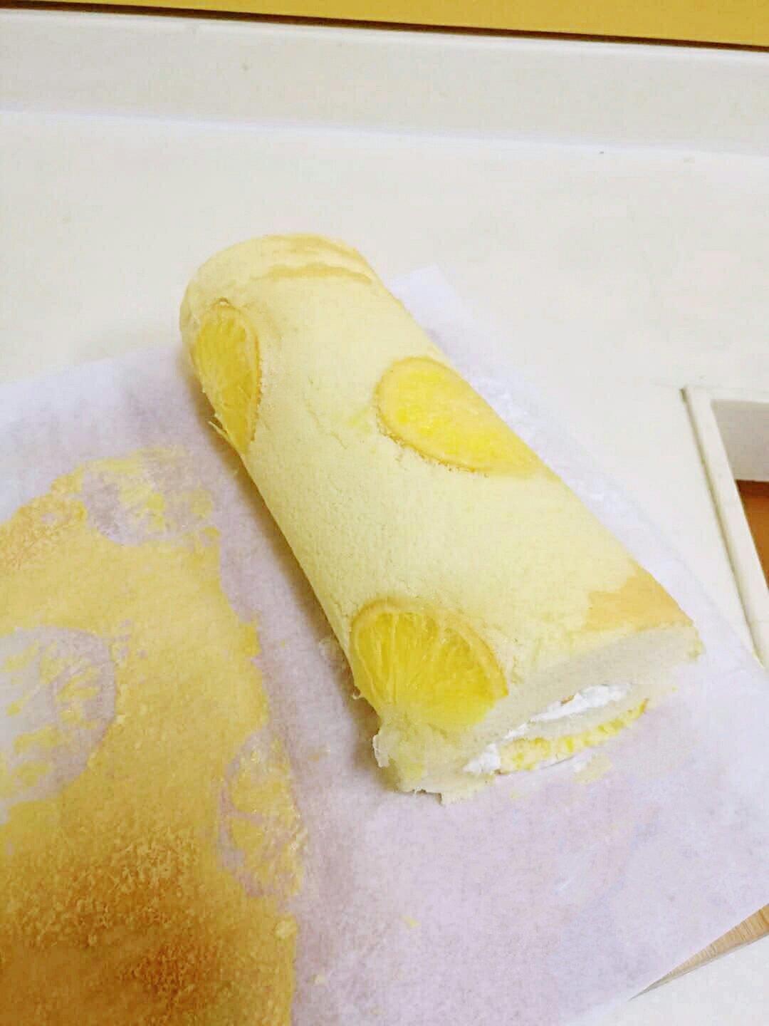 橙香蛋糕卷