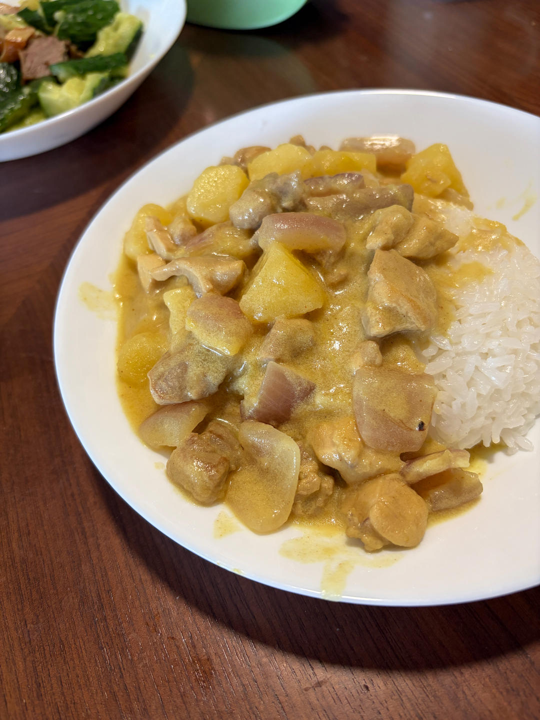 咖喱鸡肉饭