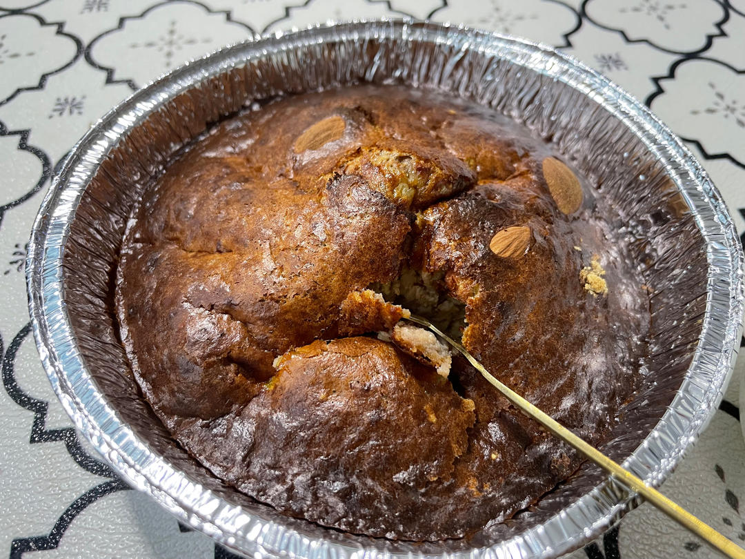 超低卡饱腹巧克力香蕉布朗尼（烤箱版无需其余烘焙工具）