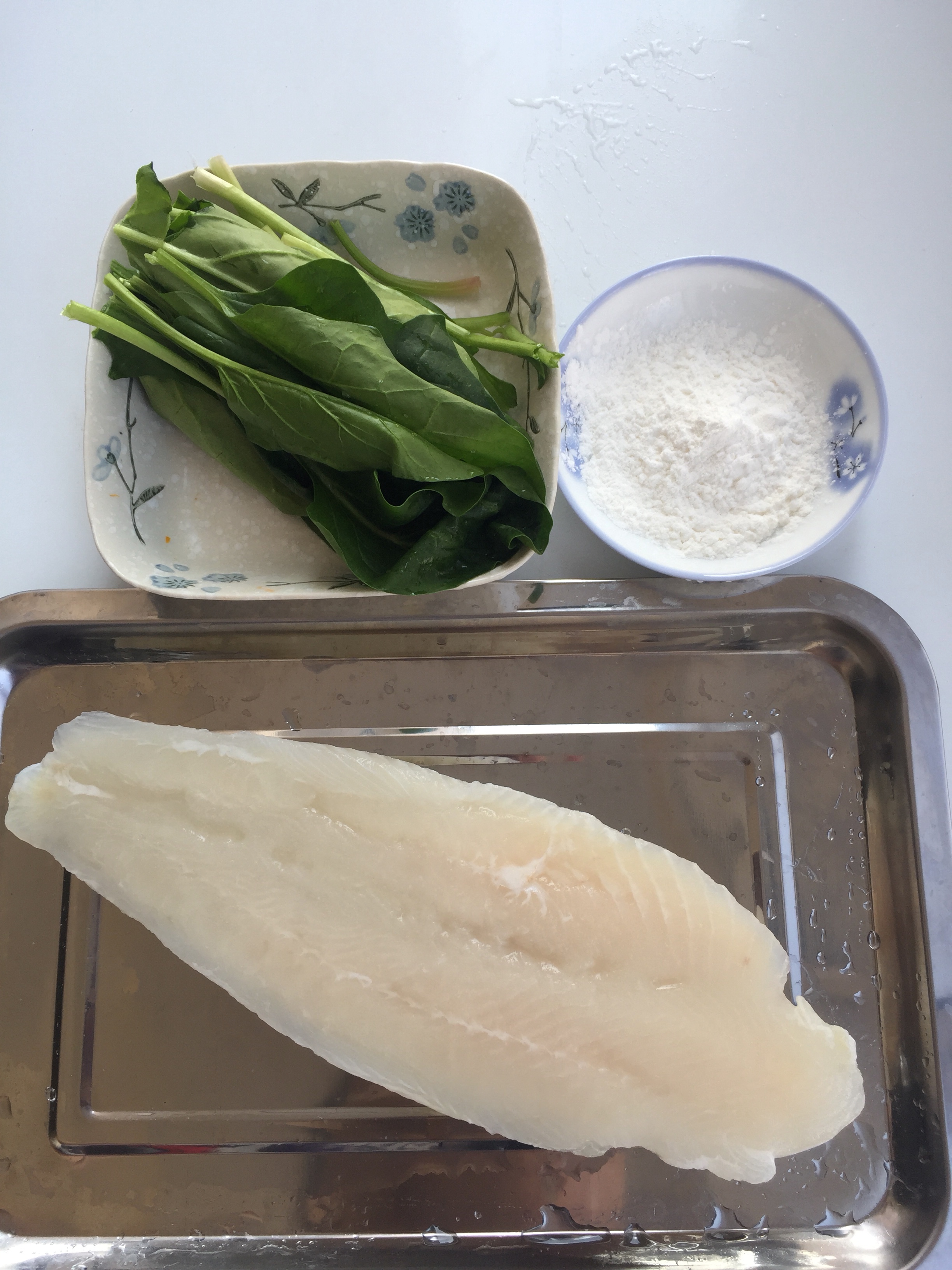 #辅食#🍀翡翠鱼丸🍀11个月＋的做法 步骤1