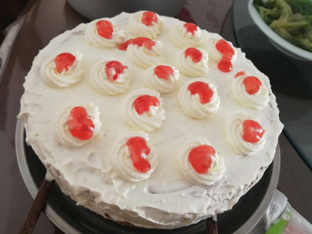 视频菜谱:淡奶油的打发状态(抹面和夹层)