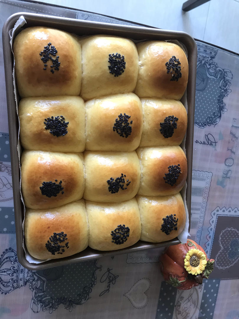 汉堡小餐包-冷藏中种法（松软好吃）