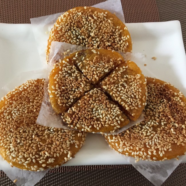 芝香南瓜饼