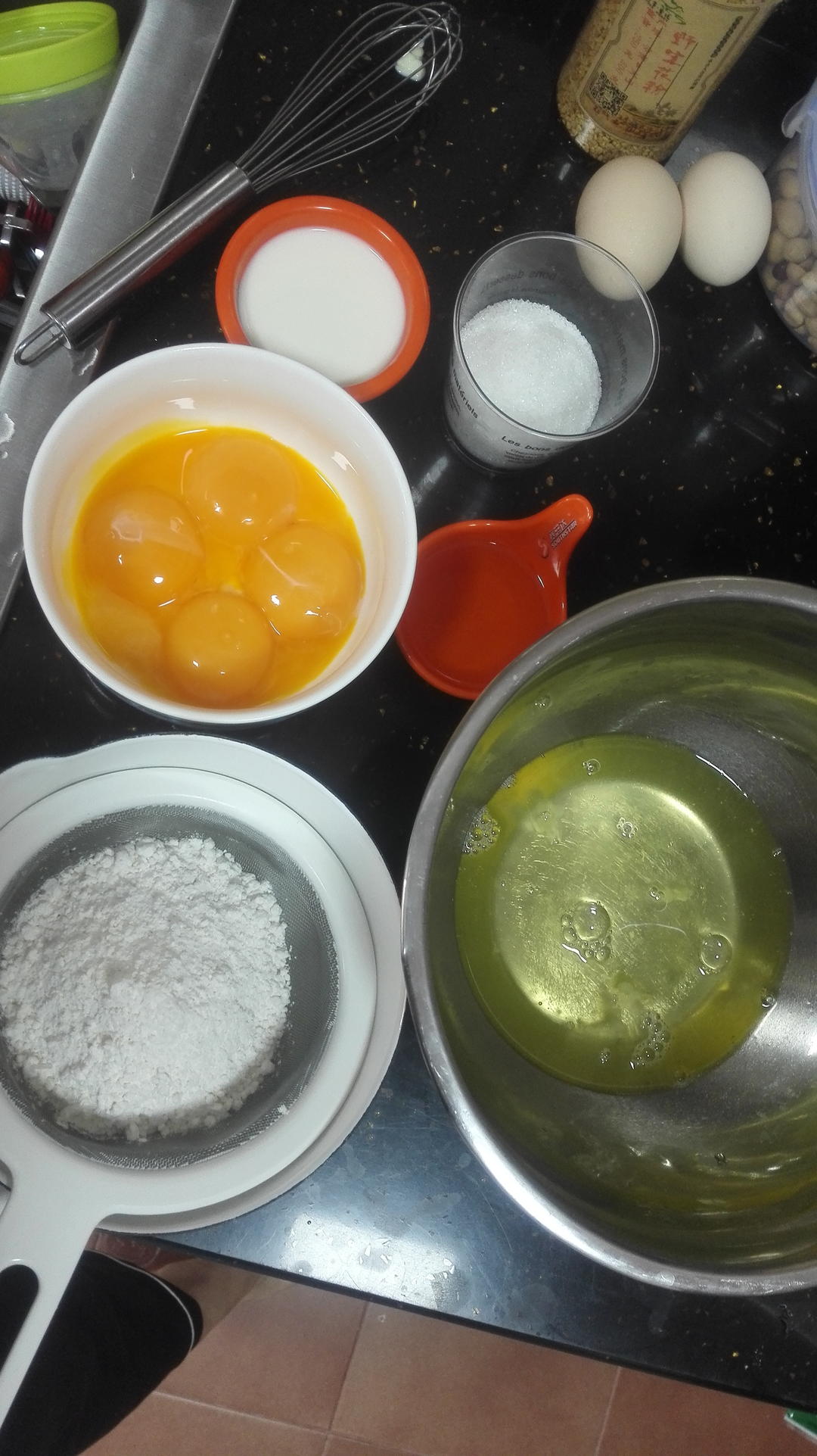 纯奶手撕吐司的做法 步骤1