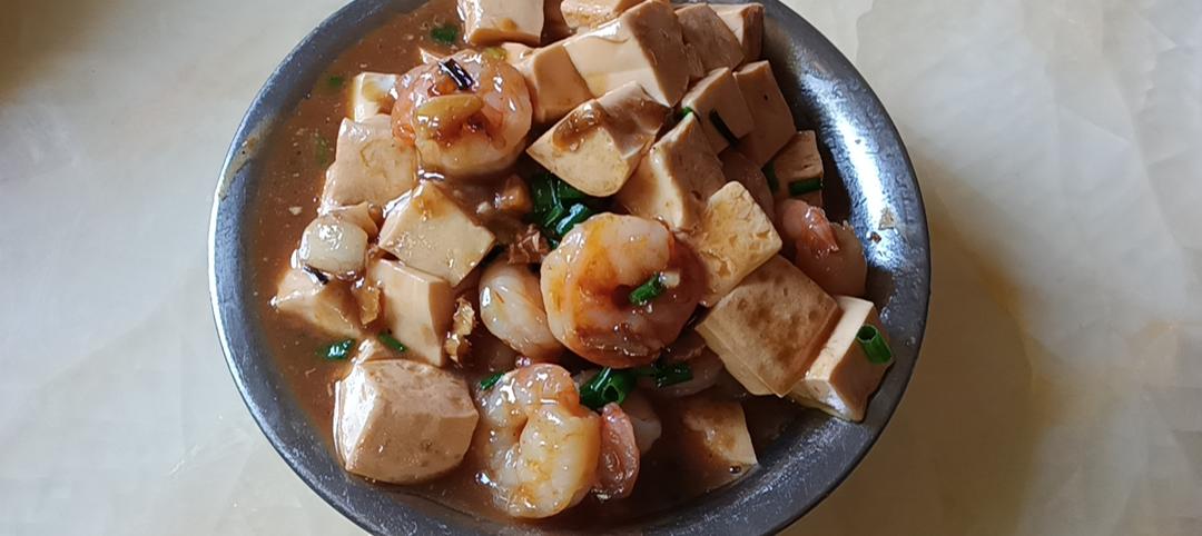 虾仁豆腐