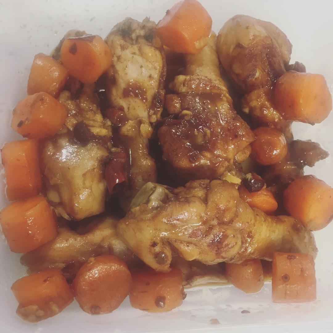 红烧土豆炖鸡腿