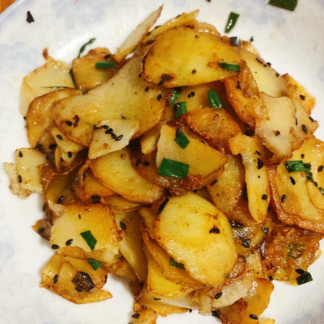 好吃到飙泪的香煎土豆片