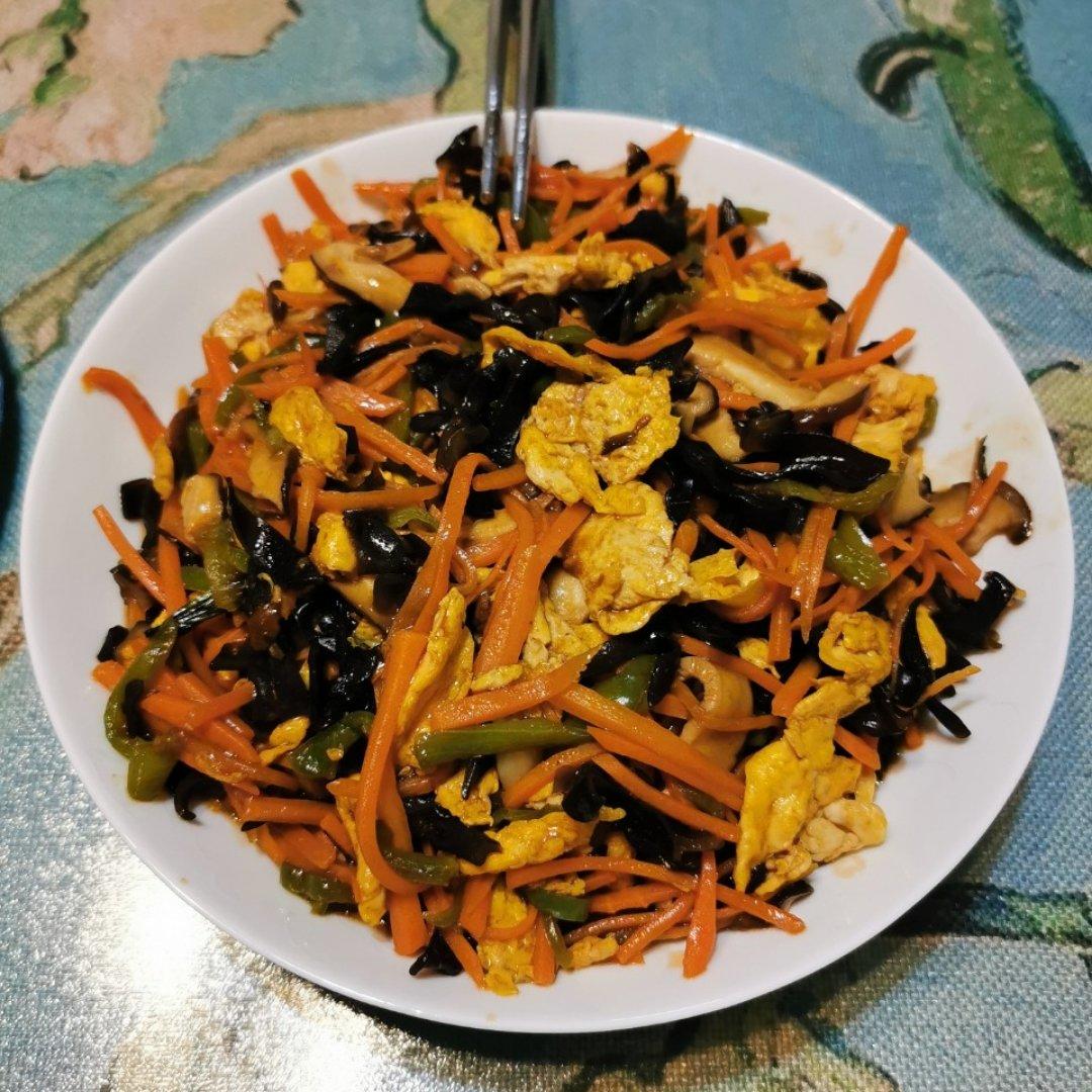 下饭菜鱼香鸡蛋