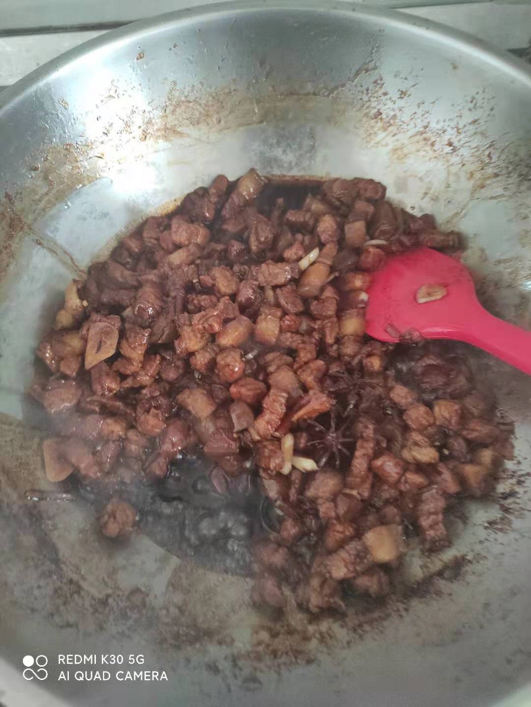 猪肉香菇酱的做法 步骤3