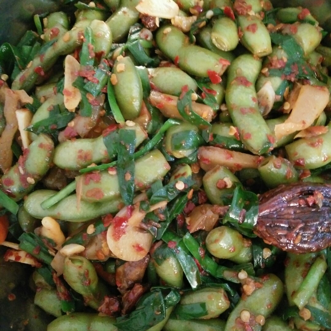 夏日爽口凉拌毛豆