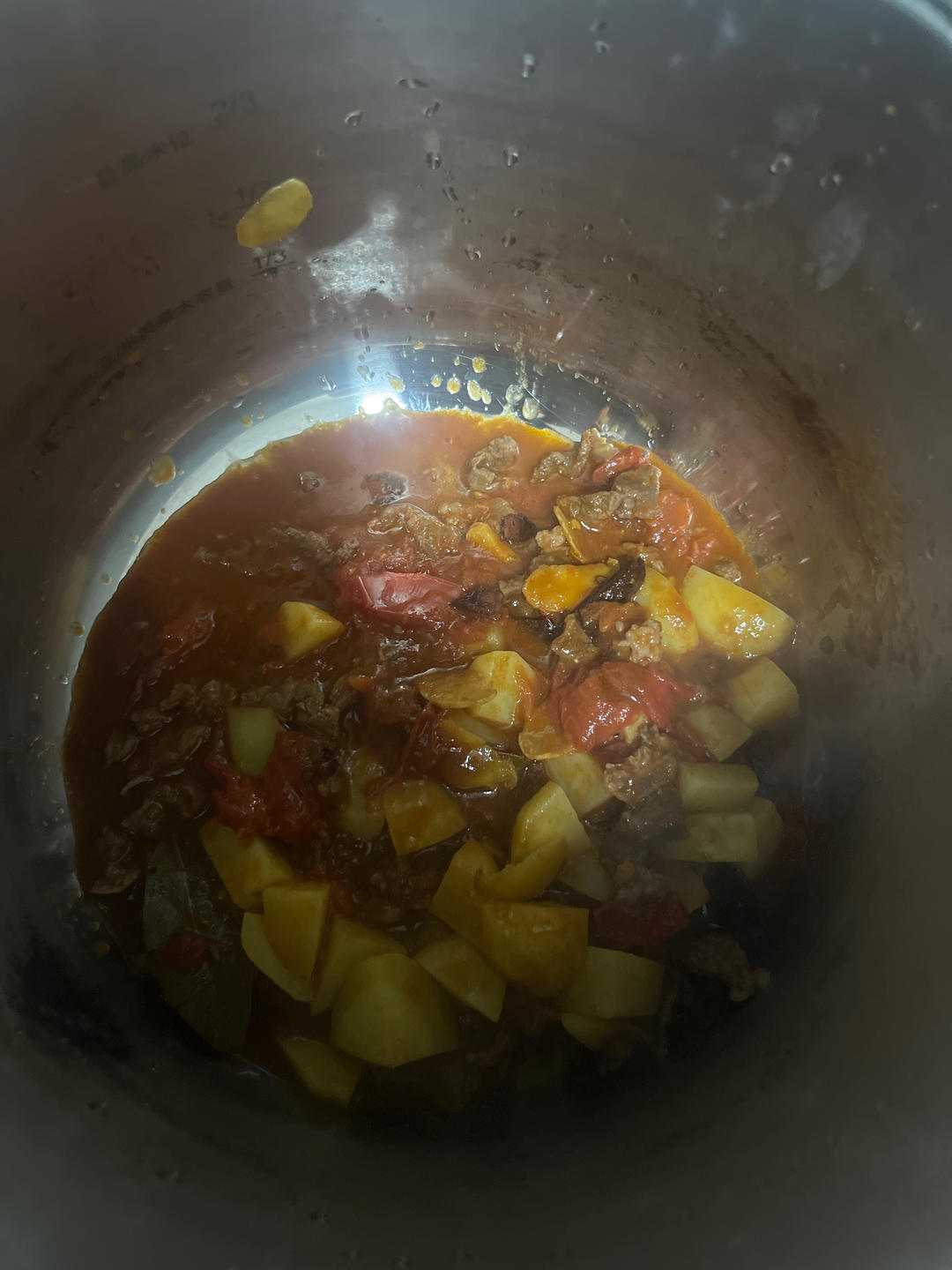 番茄土豆炖牛腩（高压锅版）