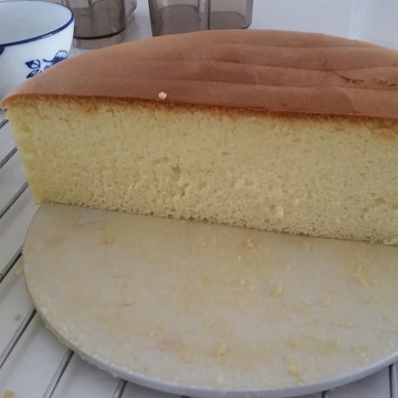 超详细8寸戚风蛋糕